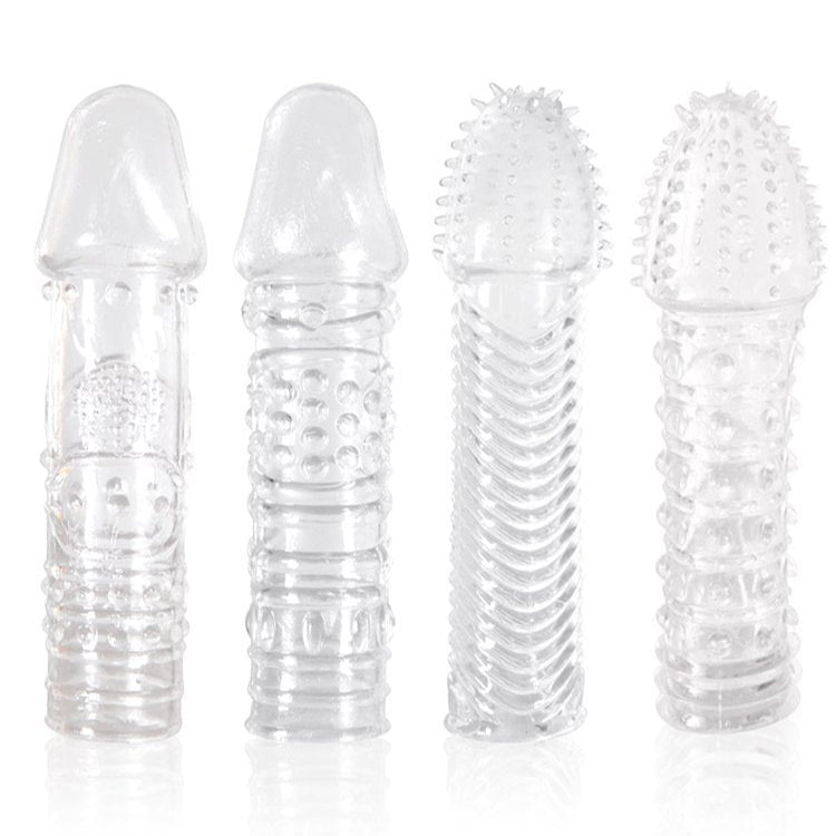 Textured Penis Extender Sleeve