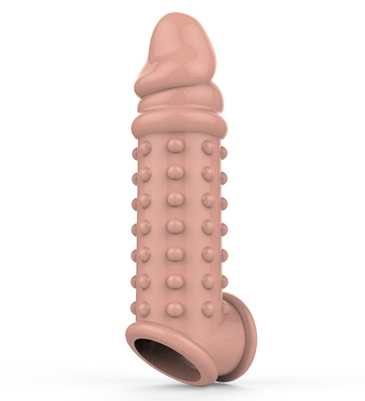 Dmm Teasers Textured Penis Sleeves Skin Tone Sleeve