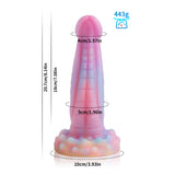 Charger l&#39;image dans la galerie, Weicher, leuchtender Fantasy-Analdildo aus Silikon