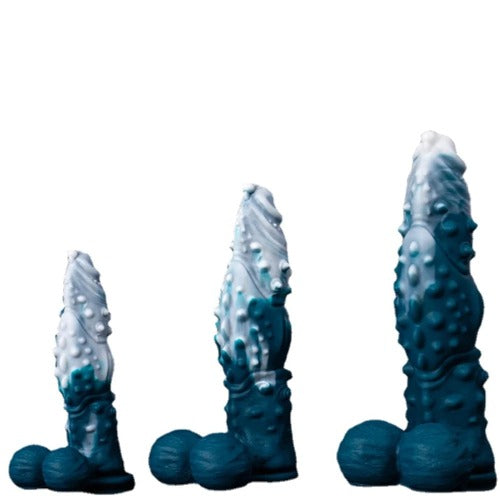 Ice Dragon Dildo Spiked Fantasy Sex Toys