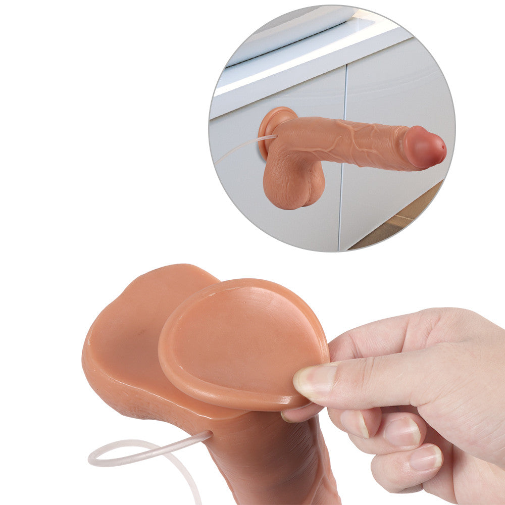 8 Zoll realistischer Squirting-Dildo