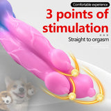 Load image into Gallery viewer, Three Headed Dog Dildo Big Sex Toys