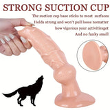 Carica l&#39;immagine nel visualizzatore di Gallery, PVC Wolf Dildos G Spot Sex Toy