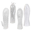 Clear Wolf Fang Cock Sleeve Kit für Männer