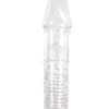 Transparent Soft Cock Sleeve mit Noppen