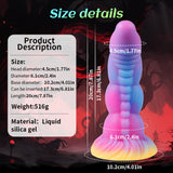 画像をギャラリー ビューアにロード Bunter Drachen-Fantasie-Analdildos mit Licht