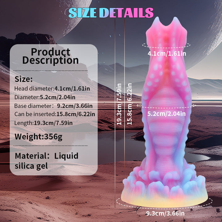 Dragon Flüssigsilikon Fantasy Analdildo