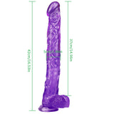 Load image into Gallery viewer, Anal purple dildo