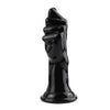 24 cm Schwarzer Soft Thick Hand Fistingdildo