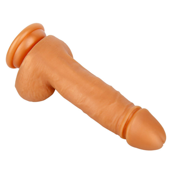 Realistischer Dildo mit Saugnapf aus weichem Silikon