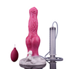 22 cm Rosa Fantasy Monster Hunde Ejaculating Dildo