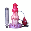 23 cm Rosa Double Knots Hund Ejaculating Dildo