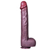 Mandingo Dildo Black Realistic 35 cm Langer dildo
