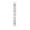 46 cm XXL Transparent Jelly Doppeldildo