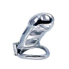 Cobra Peniskäfig Edelstahl mit Schloss – Chastity Cage
