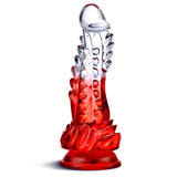 Carica l&#39;immagine nel visualizzatore di Gallery, Clear Dragon Dildo Scaly Texture