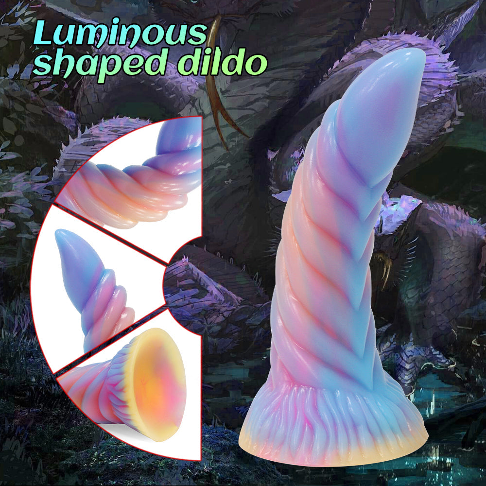 Dildo Roleplay Monster Spiral Silikon