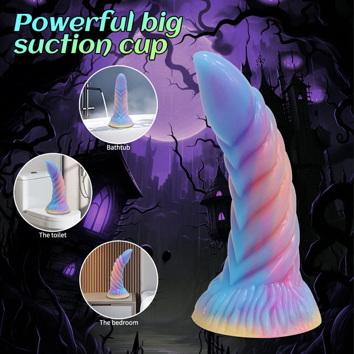 Dildo Roleplay Monster Spiral Silikon