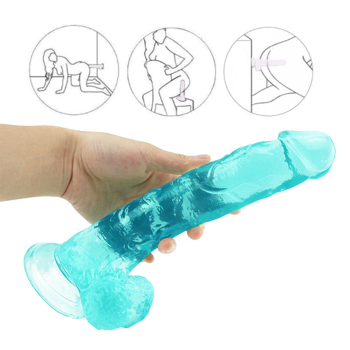 10 Zoll grüner Dildo