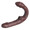 Braun Paardildo Silikon Strapless Doppeldildo
