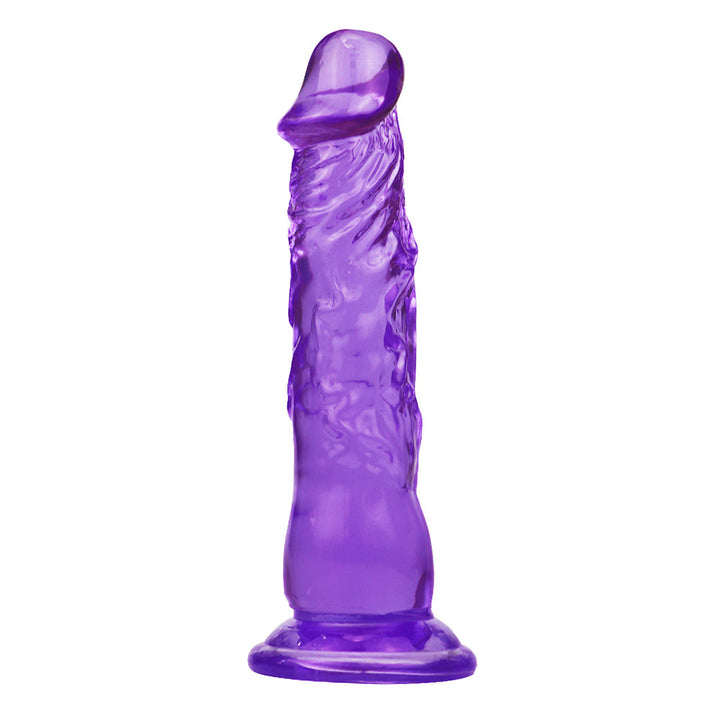 8 Zoll extra gerader lila Dildo