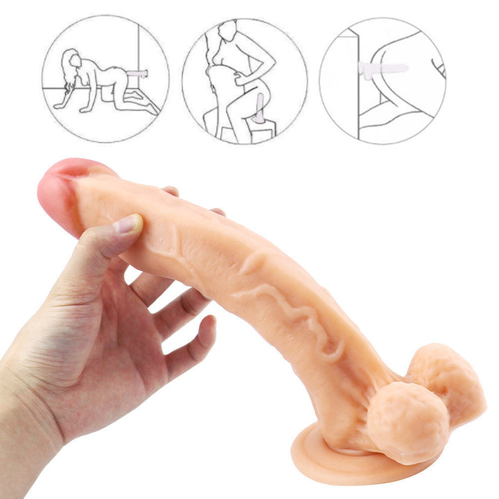 10 Zoll hautfarbener Dildo