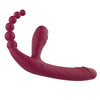 Drei Köpfe Sexspielzeug Strapless Strapon Dildo