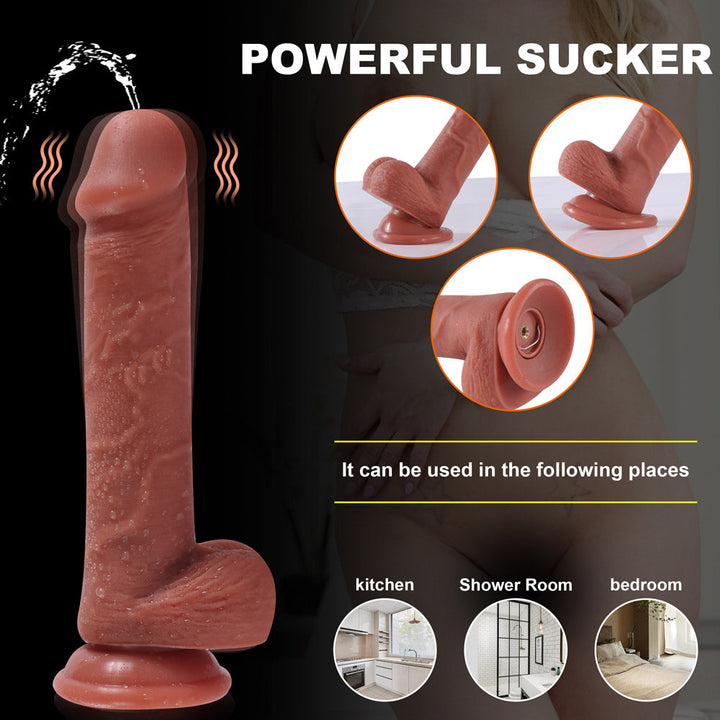 Vibrating Dildo Ejaculating Lifelike