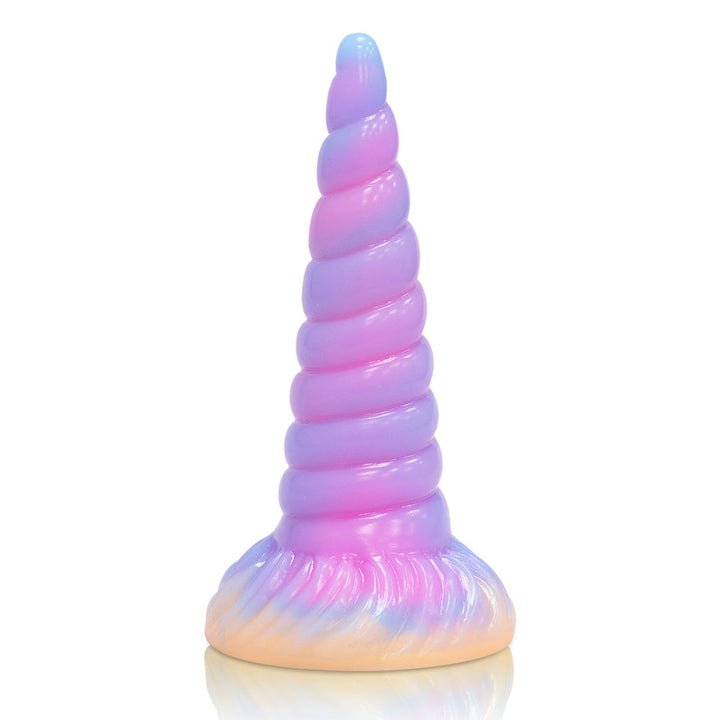 Einhorn-Fantasie-Analdildos mit Licht