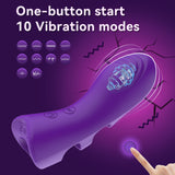 画像をギャラリー ビューアにロード Daumenvibrator G-Punkt Fingerdildo