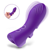 画像をギャラリー ビューアにロード Daumenvibrator G-Punkt Fingerdildo