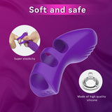 画像をギャラリー ビューアにロード Daumenvibrator G-Punkt Fingerdildo