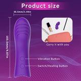 画像をギャラリー ビューアにロード Daumenvibrator G-Punkt Fingerdildo