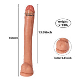 Charger l&#39;image dans la galerie, 16 Zoll Dildo Extra Langer Großer Dildo