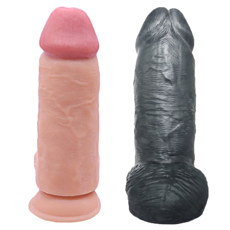 Übergroßer Dildo 10 Zoll mit Saugnapf