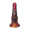 25 cm Tiefrot Wirbelsäule Fantasy Monster Dildo