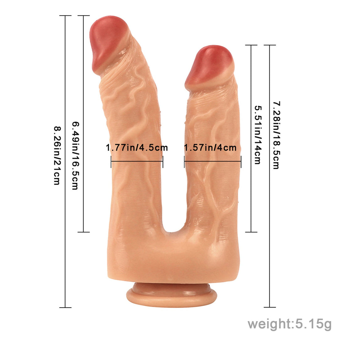 Doppel Penis Dildo Anal Silikon