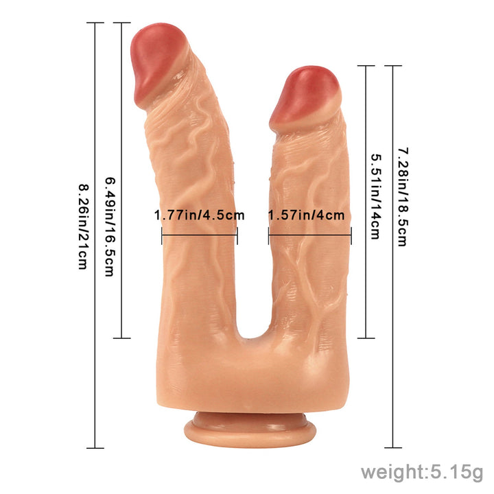 Doppel Penis Dildo Anal Silikon