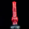 23 cm Textured Roten Monster Horse Dildo