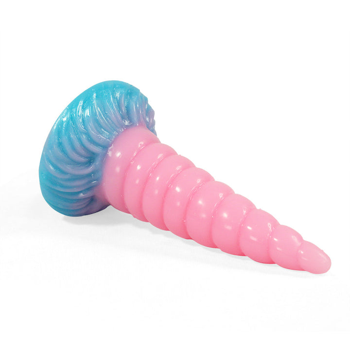 Einhorn-Dildo, 20,3 cm, rosa, mit Beleuchtung