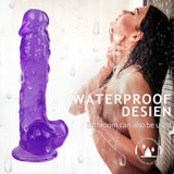 Load image into Gallery viewer, 9 Inch purple dildo