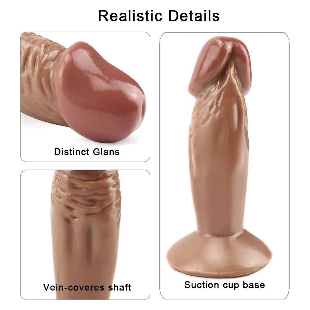 4-Zoll-Dildo Kleiner Anal-Anfänger