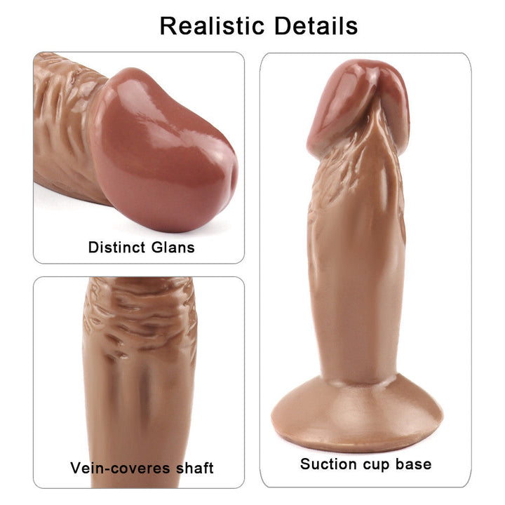 4-Zoll-Dildo Kleiner Anal-Anfänger