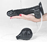 Charger l&#39;image dans la galerie, Schwarzer Squirting-Dildo 9 Zoll