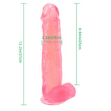 Charger l&#39;image dans la galerie, 12 Zoll großer rosa Dildo mit großem Kopf