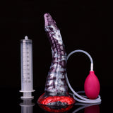 画像をギャラリー ビューアにロード Dunkelvioletter Drachen-Spritz-Fantasie-Dildo