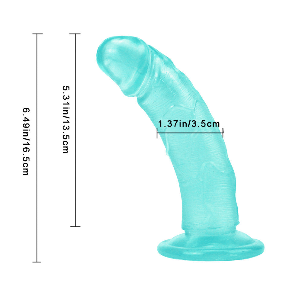 6 Zoll grüner Dildo