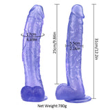 Charger l&#39;image dans la galerie, 10 Zoll blauer Dildo mit krummem Mund