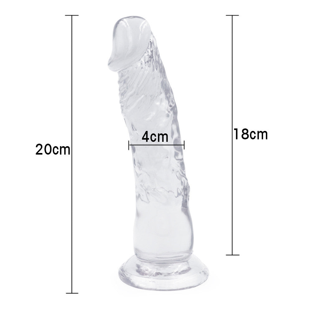 8 Zoll Jelly Dildo