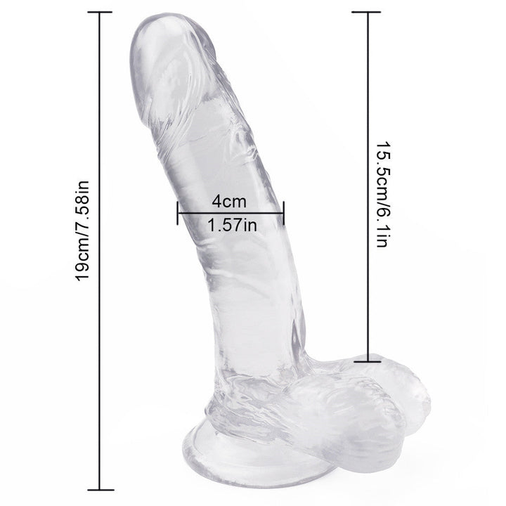 7 Zoll Jelly Dildo